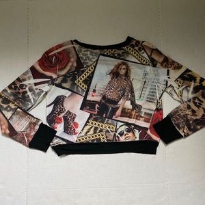 Blush Fashion Diva Design long sleeve shirt